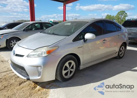 2013 Toyota Prius Two from USA, damaged, VIN JTDKN3DU1D5539812